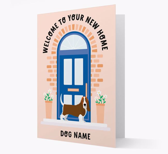 Welcome To Your New Home: Personalised {breedFullName} Card